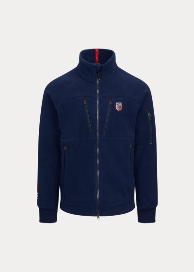 Polo Ralph Lauren Polo Shield Fleece Jakke Herre Danmark (CYHZU4761)